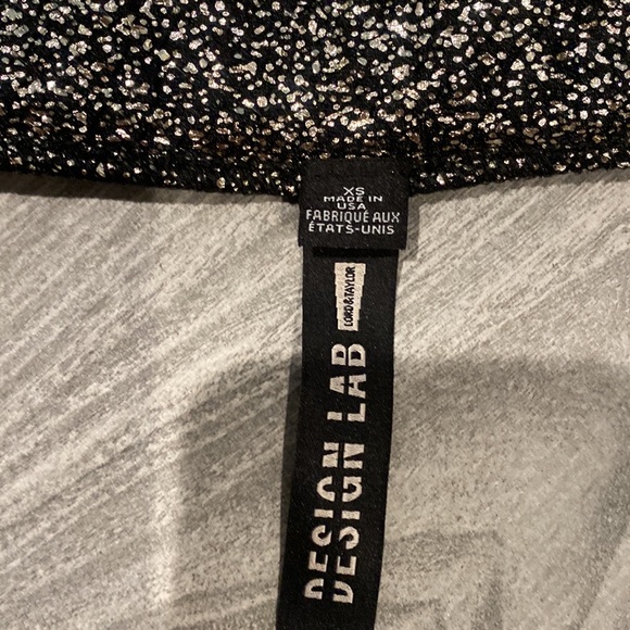 Design Lab Glitter Skirt Size XS - Picture 3 of 3